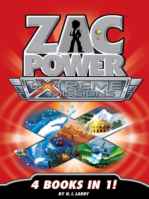 Cover of Zac Power Extreme Missions 4 Books In 1